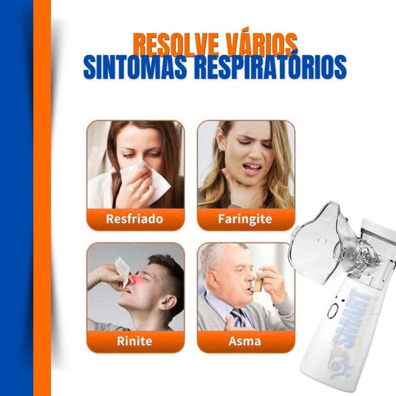 Inalador Portátil Ultra Silencioso