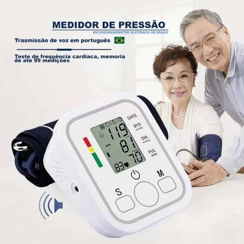 Medidor de Pressão de Braço - Smart Oferta Certa